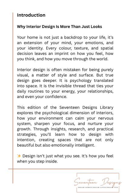 Interior Design Psychology Guide | How Space Shapes Your Life ...